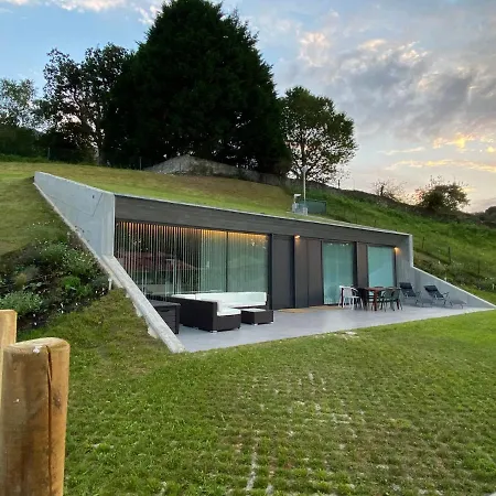 La Casa De Hierba - De Diseno Con Jardin Y Wifi Cerca De Playas De Villa